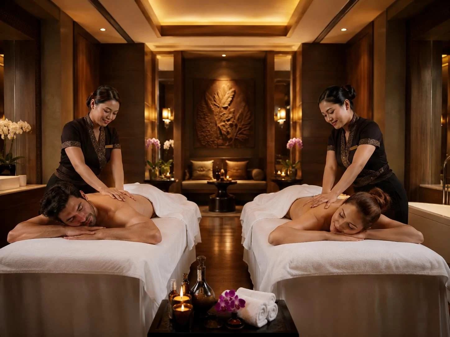 Couple spa package in Gulshan Dhaka private spa room