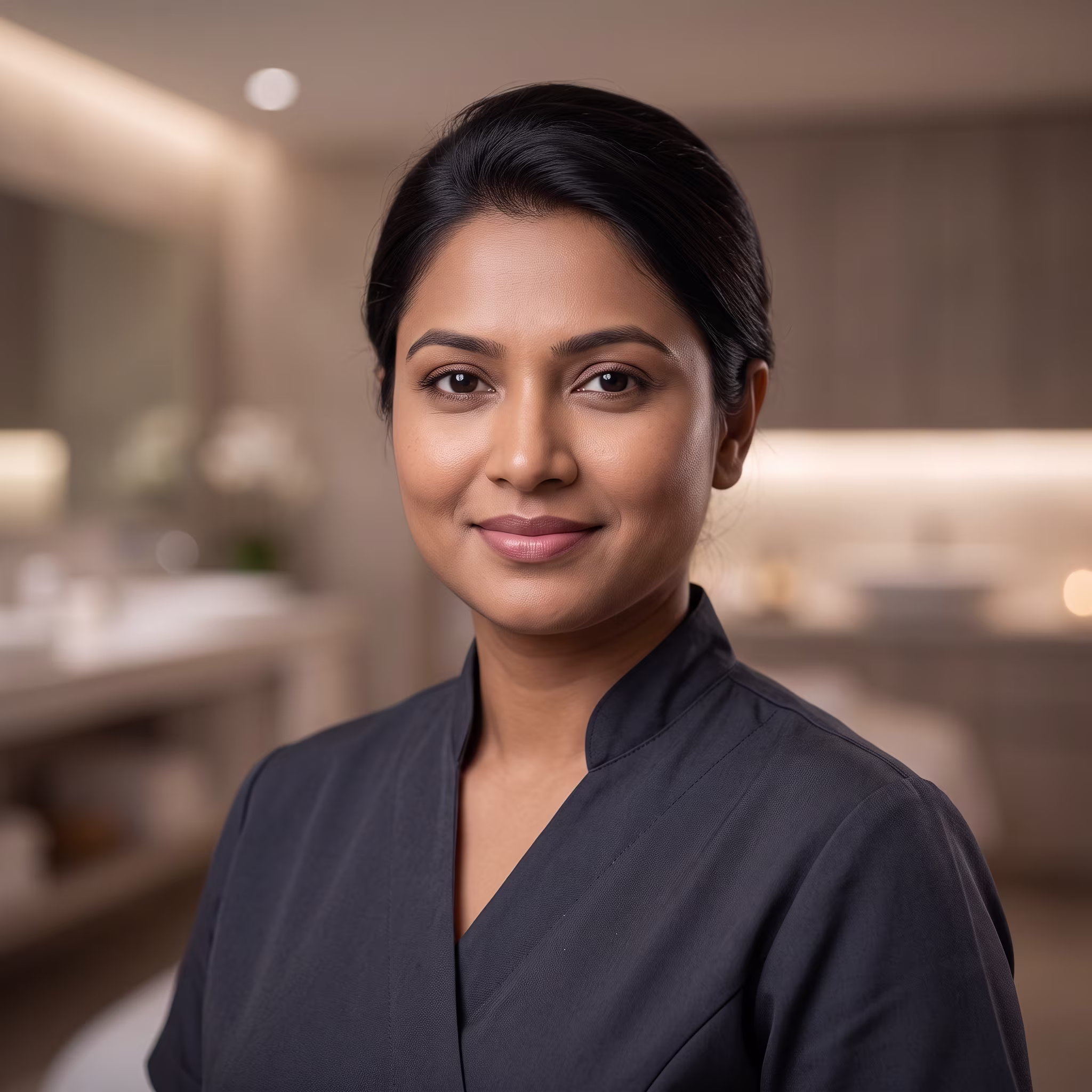 Rima — certified Swedish massage and aromatherapy therapist at Gulshan Royal Thai Spa Gulshan Dhaka