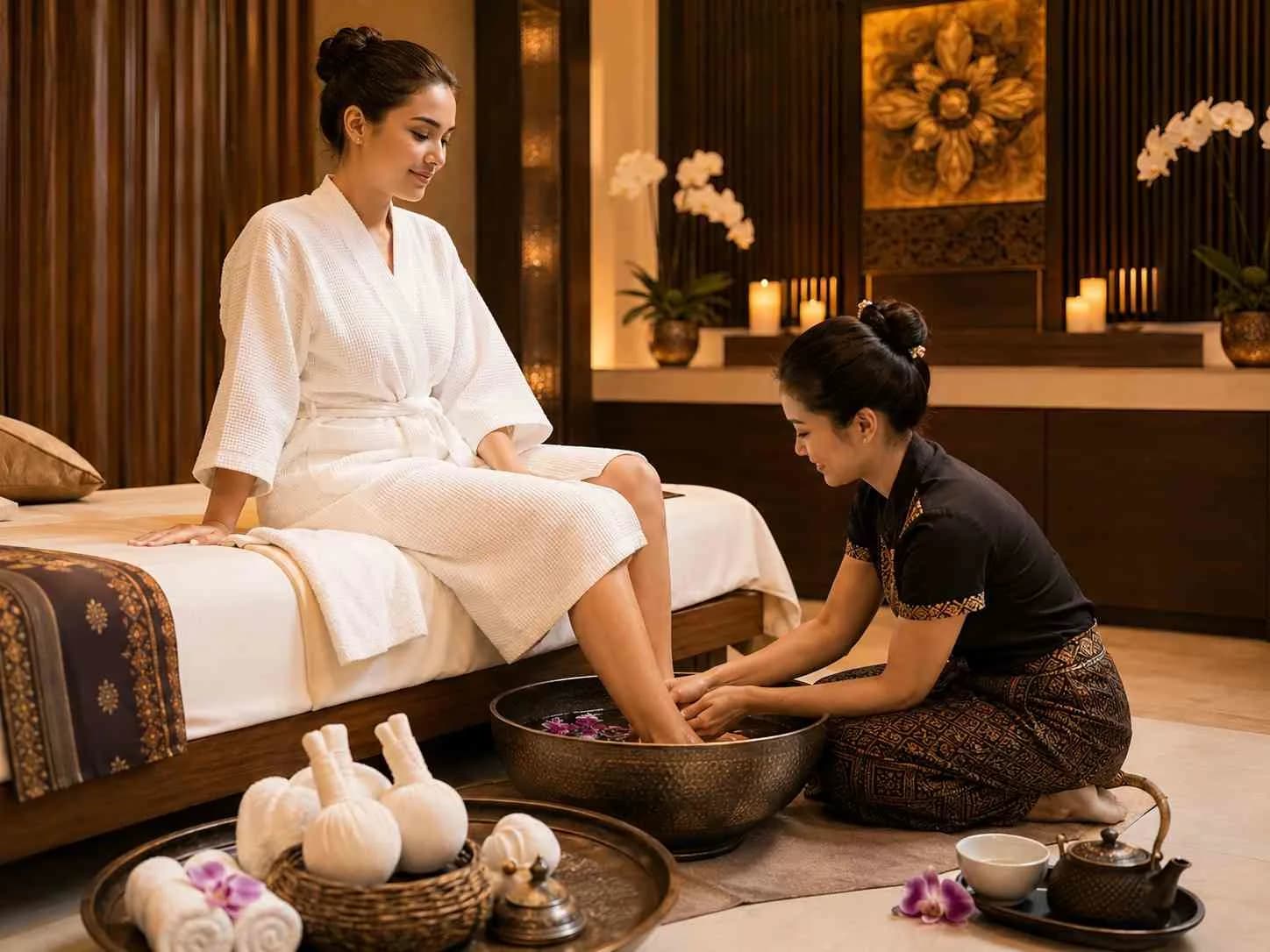 Thai spa package in Gulshan Dhaka private spa room