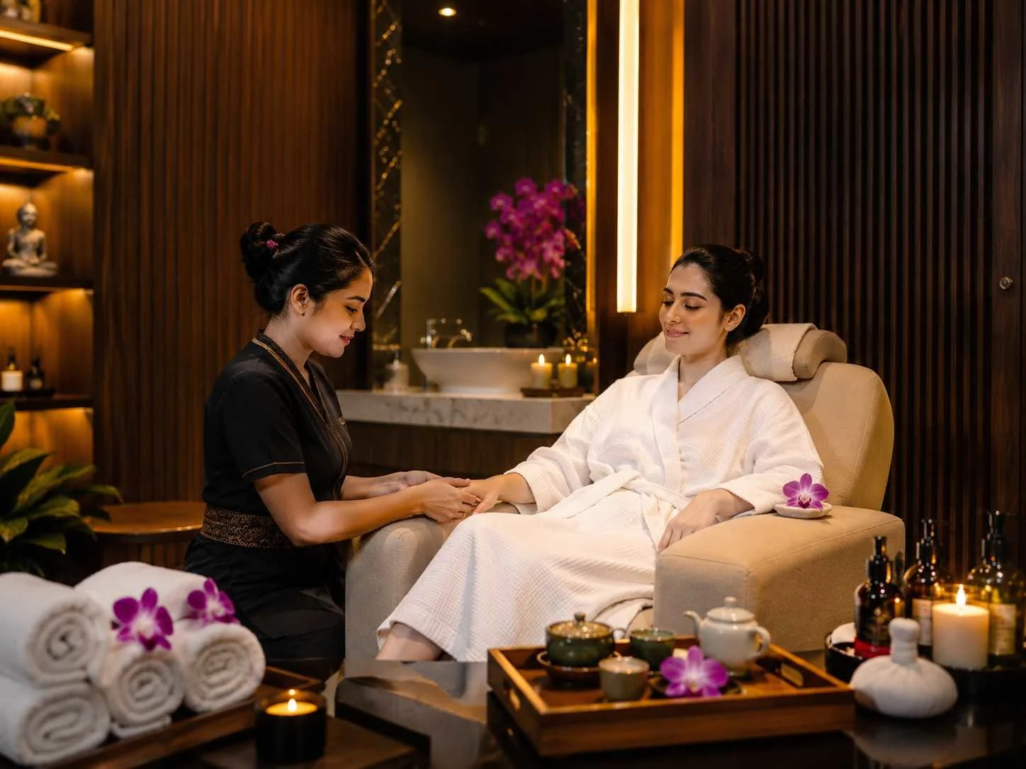 VIP spa package in Gulshan Dhaka private spa room