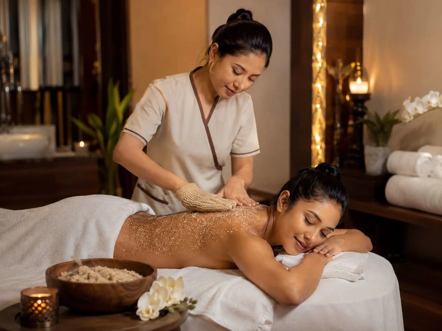 Body polishing in Gulshan Dhaka private spa room