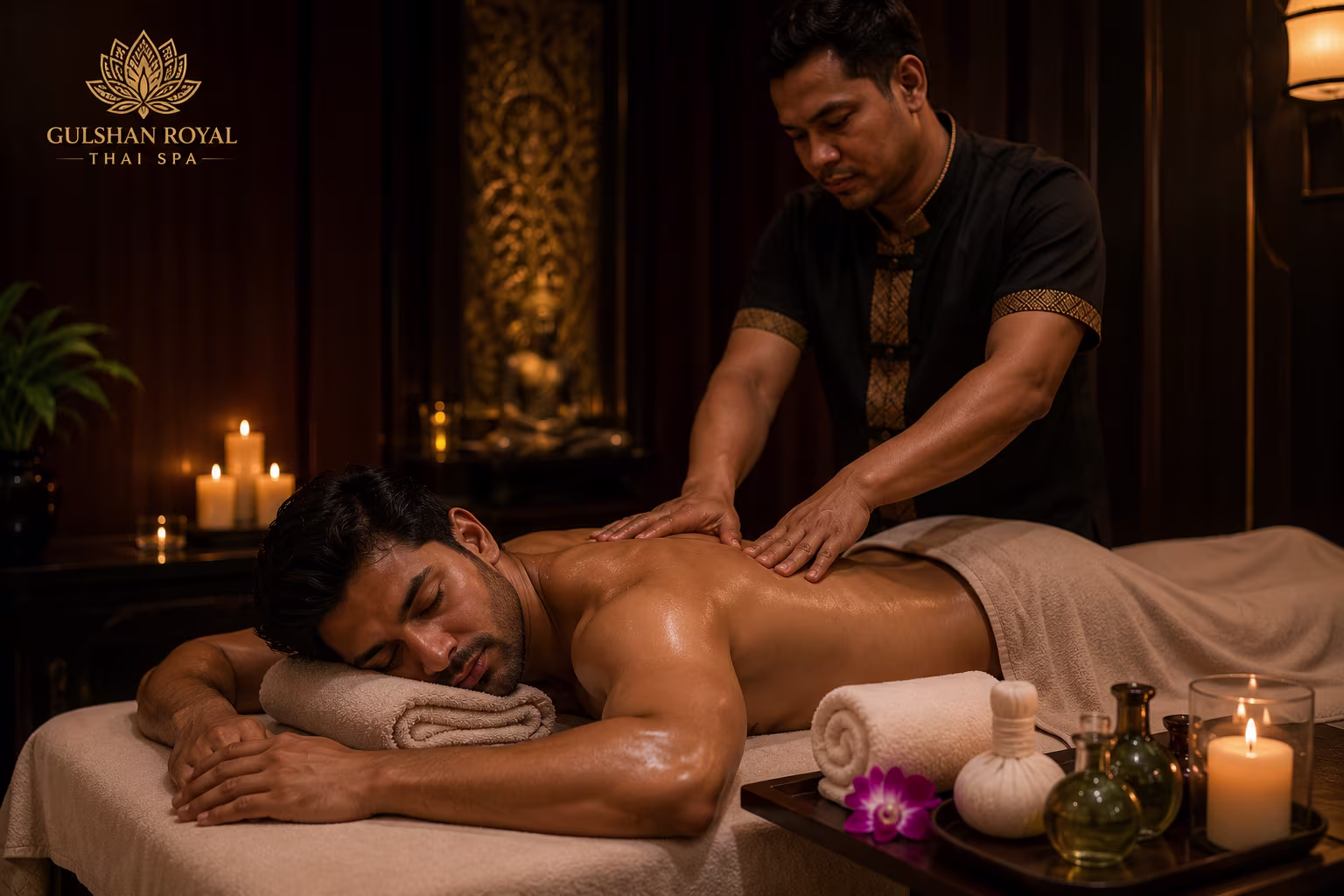 professional full body massage at Gulshan Royal Thai Spa