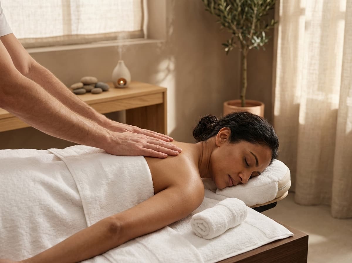 Swedish Thai massage in Banani Dhaka therapist session