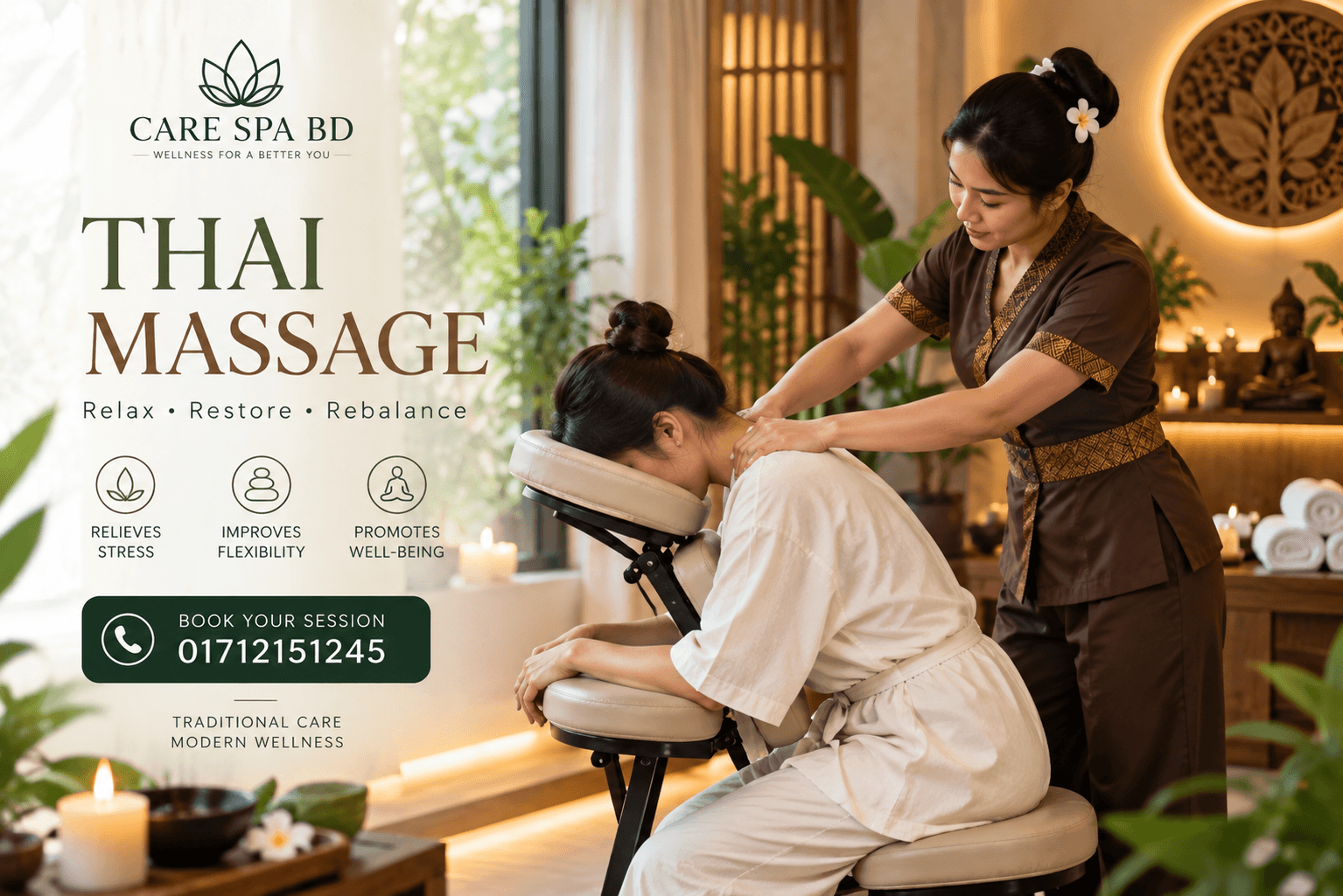 About Care Spa BD private wellness center in Banani Dhaka